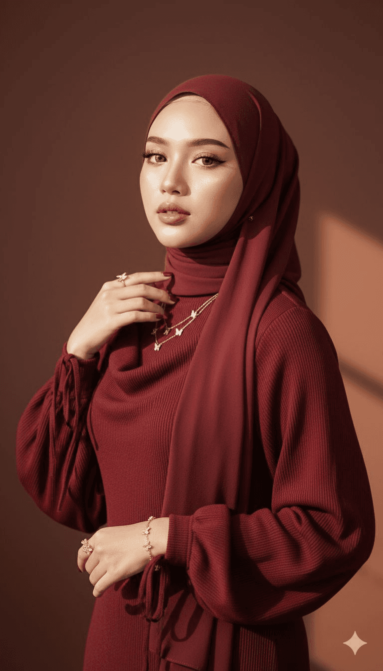 Satin Prayer Dress